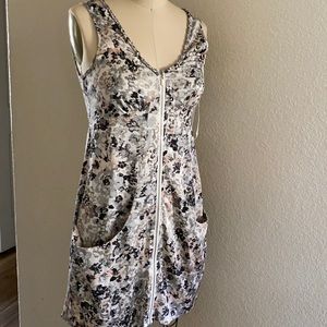 Kenzie tank dress gray and pink.size Small